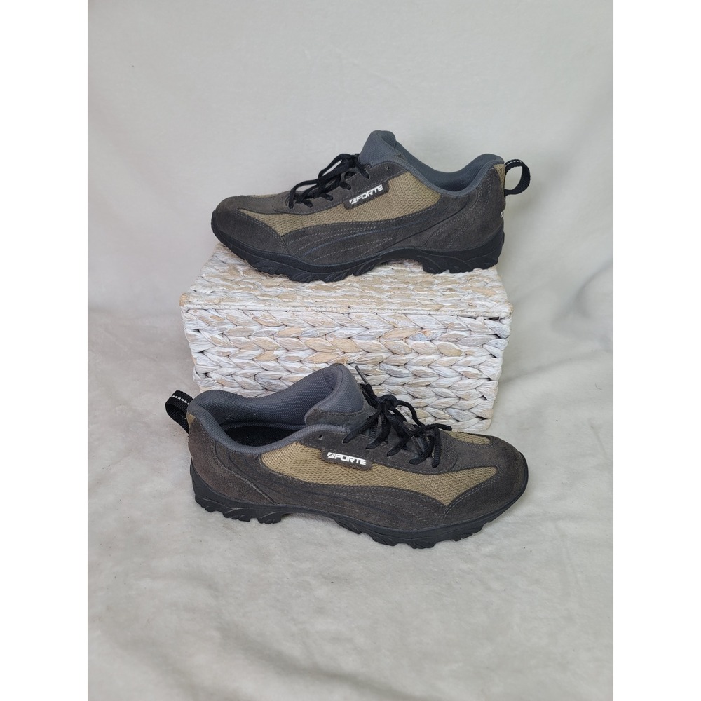 Forte Mens Cycling Shoes Size 11 Activewear Mountain Bike SPD Tan Brown Outdoor
